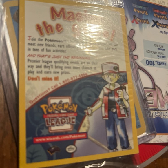 Pokemon movie promo sealed